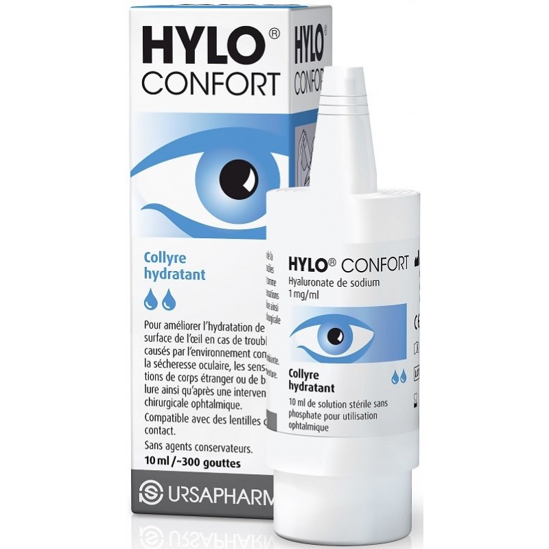 Hylo confort Collyre Hydratant 10 ml