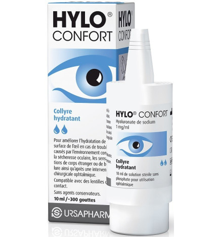 Hylo confort Collyre Hydratant 10 ml