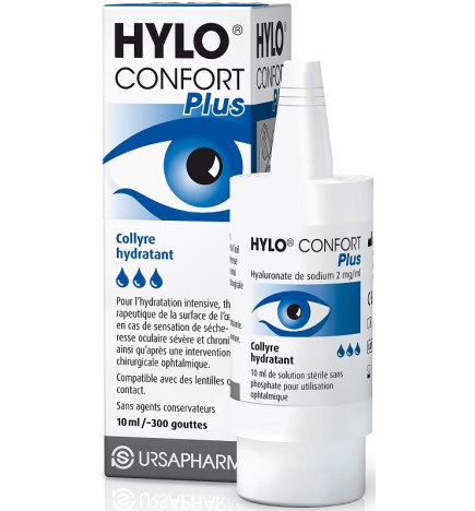 Hylo Confort Plus Collyre Hydratant 10 ml