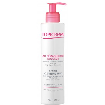 Topicrem Lait Démaquillant Douceur 200 ml