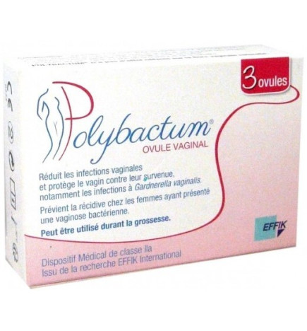 Polybactum Ovule Vaginal x 3