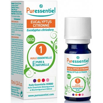 Puressentiel Huile Essentielle Eucalyptus Citronné Bio 10 ml