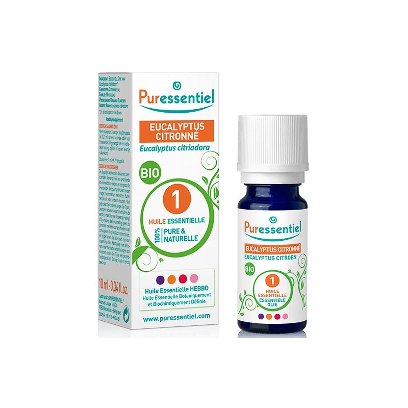 Puressentiel Huile Essentielle Eucalyptus Citronné Bio 10 ml