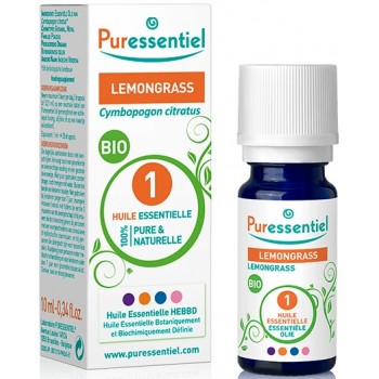 Puressentiel Huile Essentielle Lemongrass Bio 10 ml