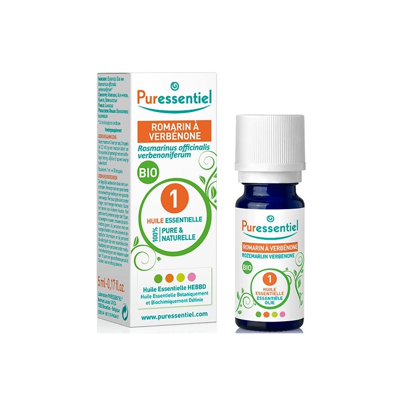 Puressentiel Huile Essentielle Romarin à Verbénone bio 5.ml