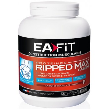 Eafit Ripped Max Caseine Chocolat 750 g