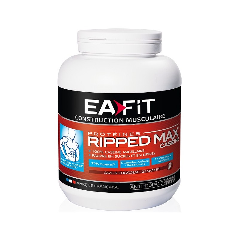 Eafit Ripped Max Caseine Chocolat 750 g