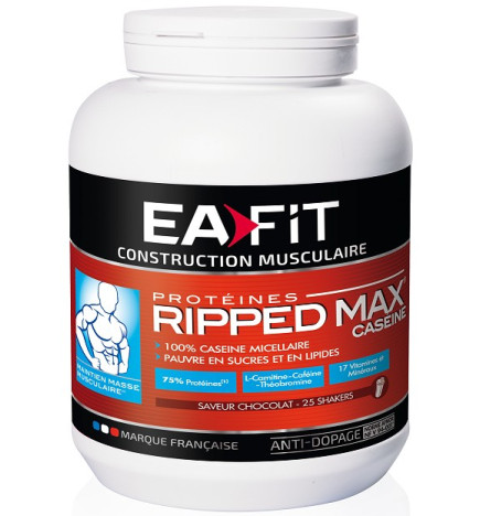 Eafit Ripped Max Caseine Chocolat 750 g