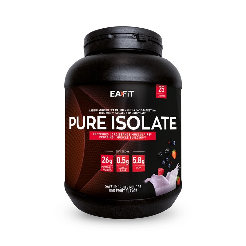 Eafit Construction Musculaire Pure Isolate Goût Chocolat 750 G