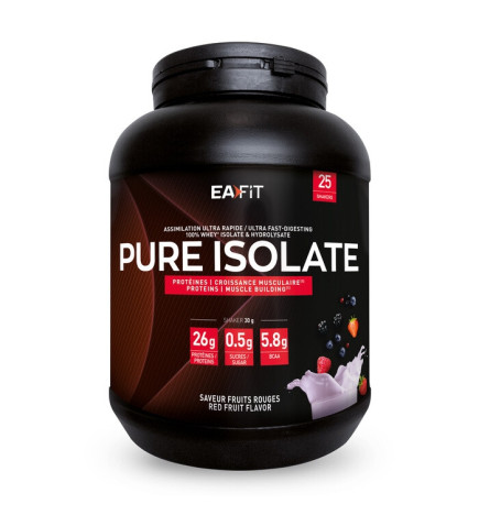 Eafit Construction Musculaire Pure Isolate Goût Chocolat 750 G