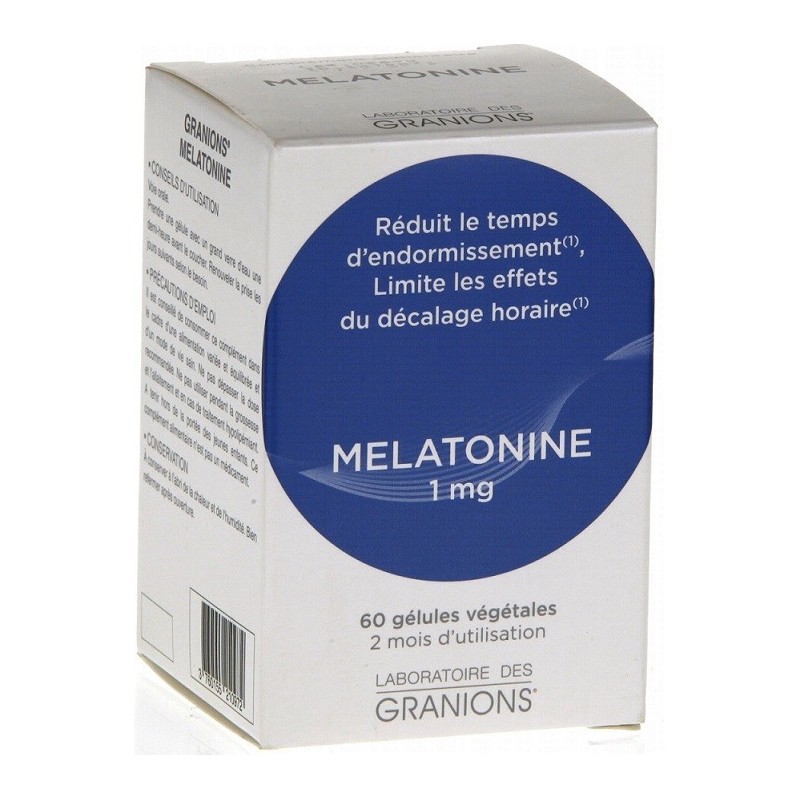 Granions Mélatonine 1 mg 60 Gélules