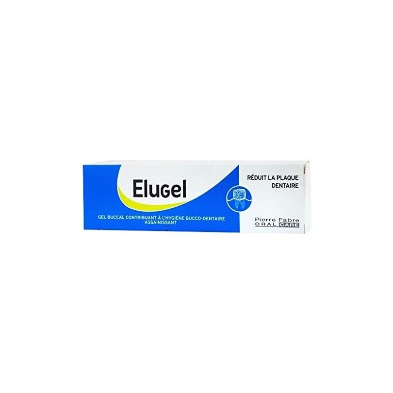 Elugel Gel Buccal Réduit La Plaque Dentaire 40 ml