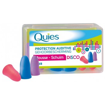 Quies protection Auditive Mousse Confort Disco 3 Paires