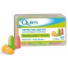 Quies protection Auditive Mousse Confort Fluo 3 Paires