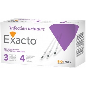 Exacto Test Infections Urinaires x 3