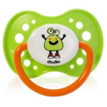 Dodie Sucette Silicone Fluo + 18 mois Fille