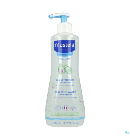 Mustela – Bébé Eau Nettoyante Sans Rinçage Avocat 500 ml