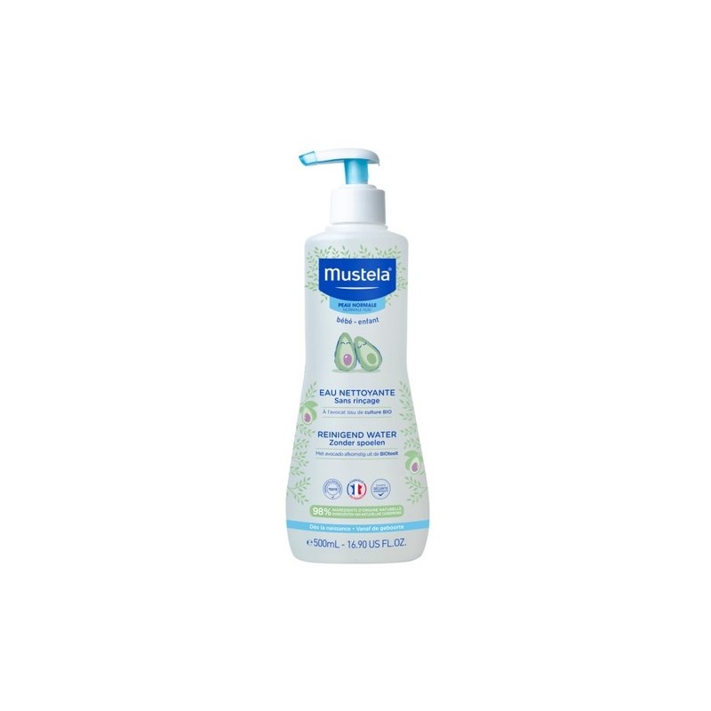 Mustela Eau Nettoyante Sans Rinçage 500 ml