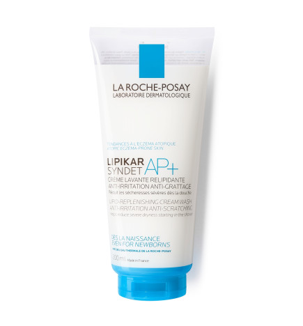La Roche-Posay – Lipikar Syndet AP+ crème lavante relipidante, 200 ml