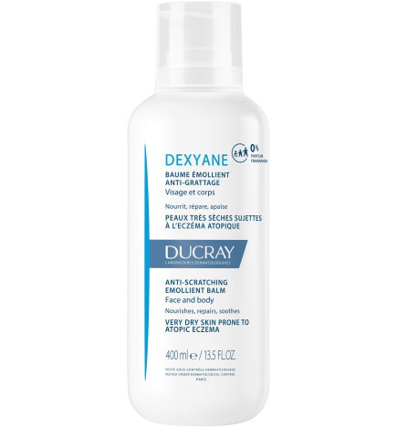 Ducray – Dexyane Baume émollient anti-grattage, 400 ml
