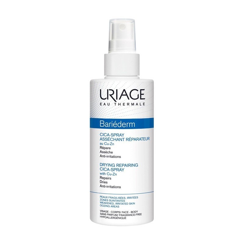 Uriage Bariéderm CICA Spray Asséchant Réparateur 100 ml