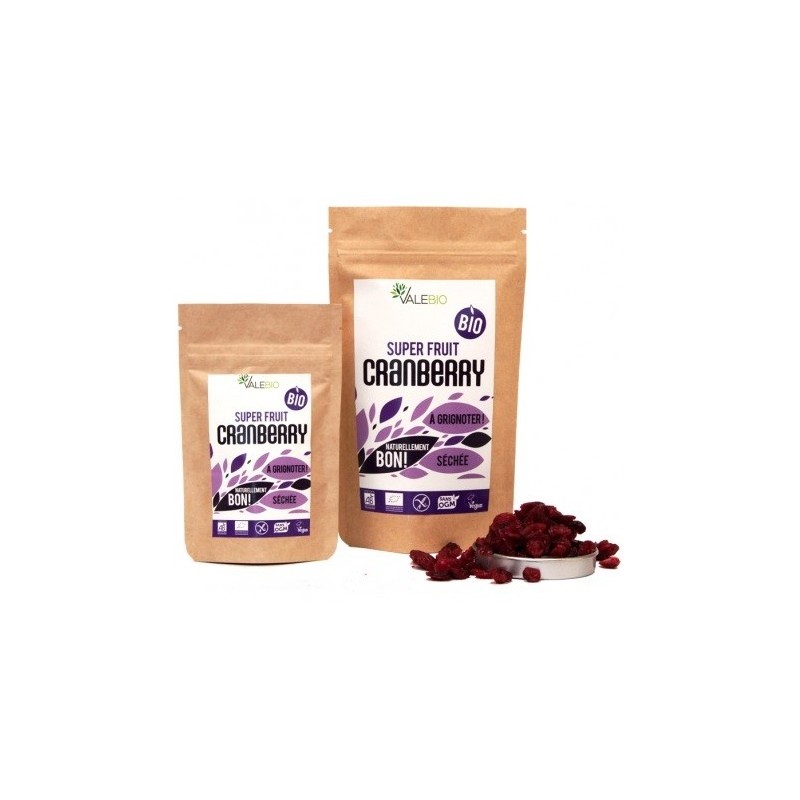 Valebio Super Fruit Cranberry Bio 170 g