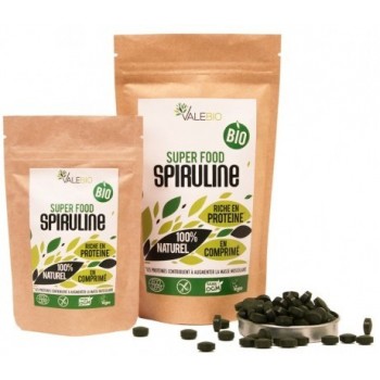 Valebio Super Food Spiruline Bio 120 g