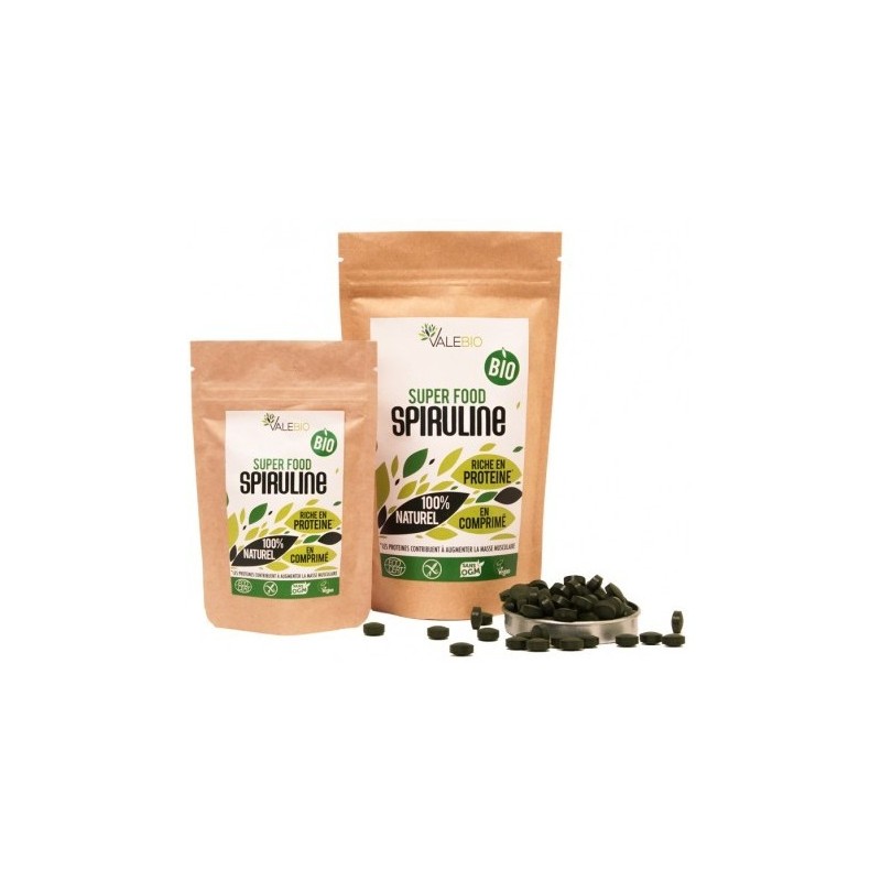 Valebio Super Food Spiruline Bio 120 g