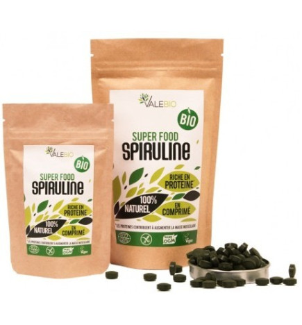 Valebio Super Food Spiruline Bio 120 g