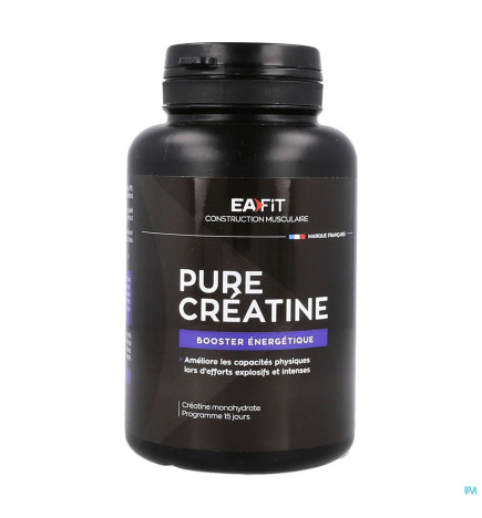 Eafit – Construction Musculaire Pure Créatine 90 Géllules