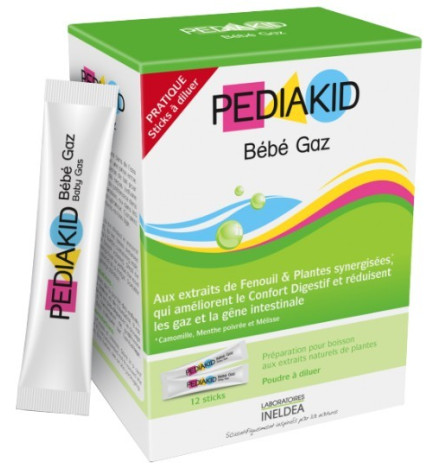 Pediakid Bébé Gaz 12 Sticks