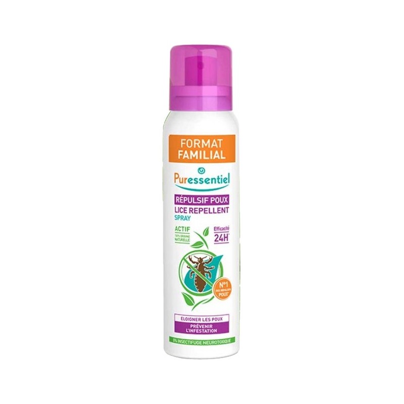 Puressentiel Spray Répulsif Poux Bio 200 ml