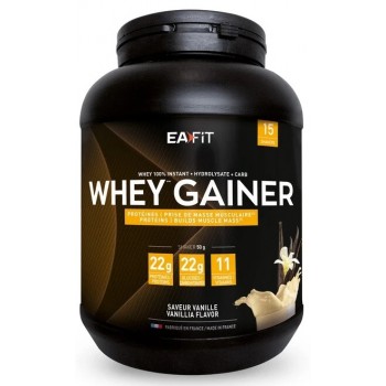 Eafit Construction Musculaire Whey Gainer  Vanille 750 G