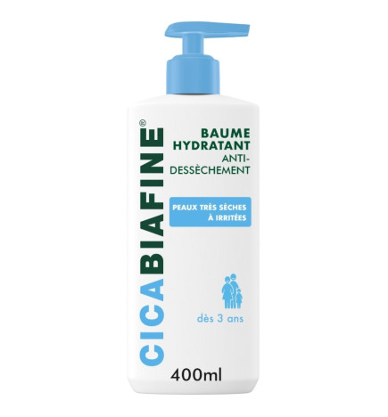 Cicabiafine Baume Corporel Hydratant Quotidien 400ml