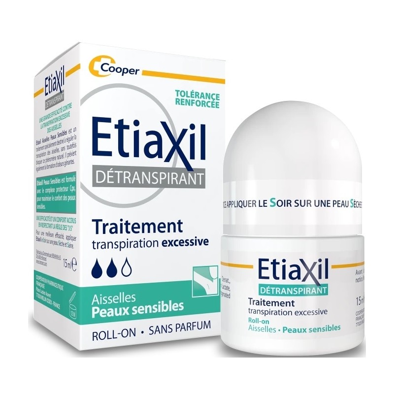 Etiaxil Détranspirant Aisselles Roll-on 15 ml