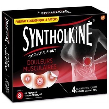Syntholkiné Patch Chauffant Grand Format x 4