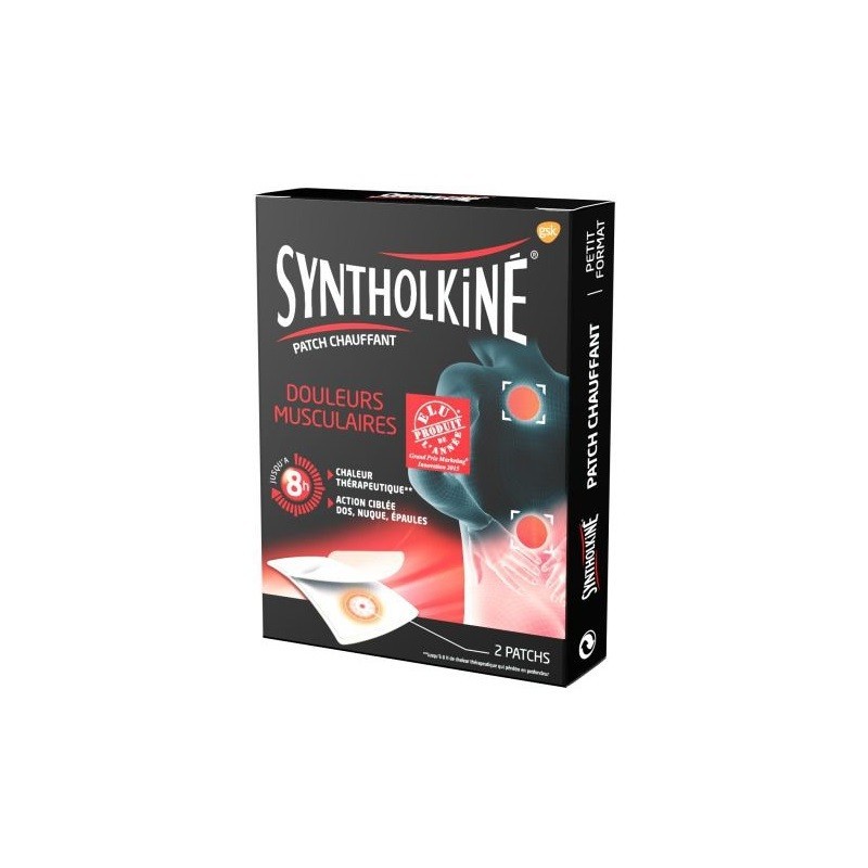 Syntholkiné Patch Chauffant Petit Format  x 2