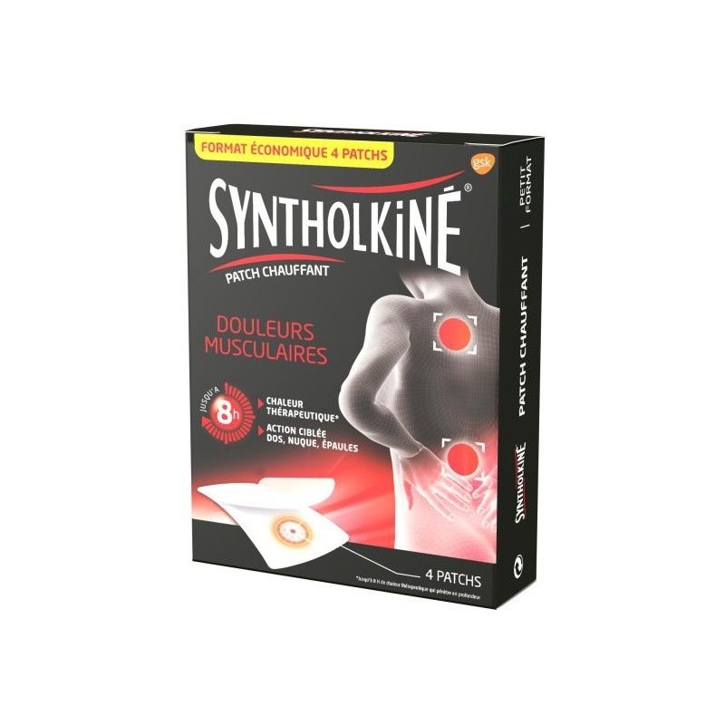 Syntholkiné Patch Chauffant Petit Format  x 4