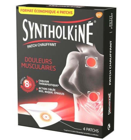 Syntholkiné Patch Chauffant Petit Format  x 4