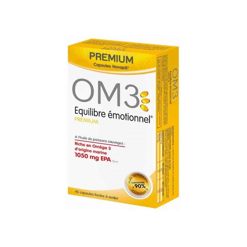OM3 Equilibre Emotionnel Premium 45 capsules