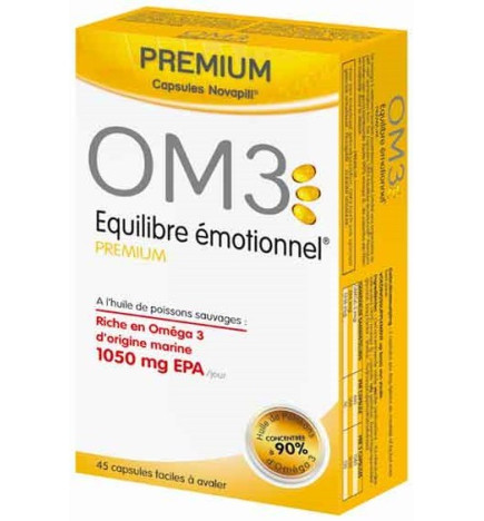 OM3 Equilibre Emotionnel Premium 45 capsules