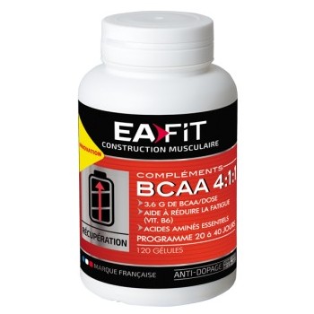 Eafit BCAA 4:1:1 Récuperation 120 Gélules