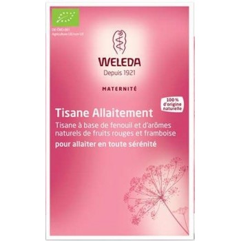 Weleda Tisane Allaitement Fruits Rouges 20 Sachets