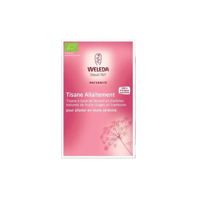 Weleda Tisane Allaitement Fruits Rouges 20 Sachets