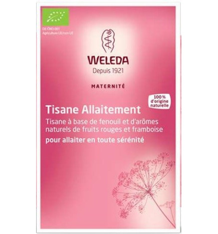 Weleda Tisane Allaitement Fruits Rouges 20 Sachets