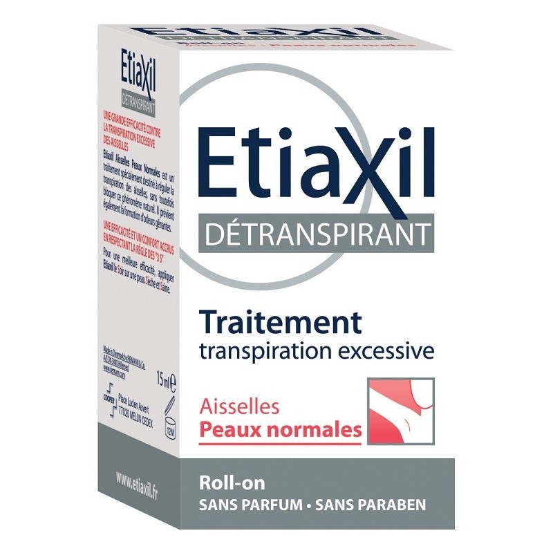 Etiaxil Détranspirant Aisselles Roll-on 15 ml