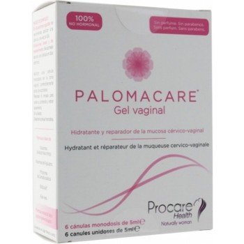 Palomacare Gel Vaginal Canules Unidoses de 5 ml x 6