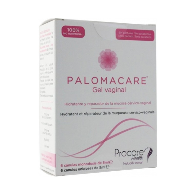 Palomacare Gel Vaginal Canules Unidoses de 5 ml x 6