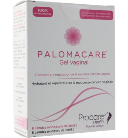 Palomacare Gel Vaginal Canules Unidoses de 5 ml x 6