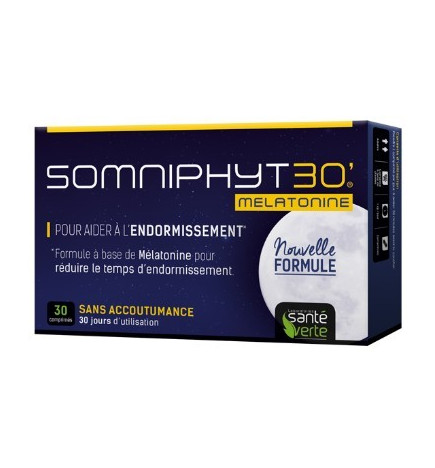 Santé Verte Somniphyt 30 Melatonine 30 Comprimés